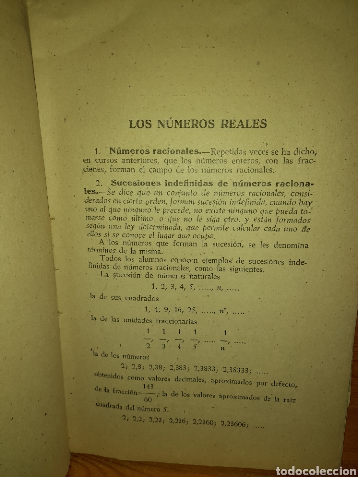 Libros de segunda mano: MATEMATICAS PARA EL 4 CUARTO CURSO DEL BACHILLERATO 1941 CON PROGRAMA BARATECH CIRIQUIAN - Foto 8