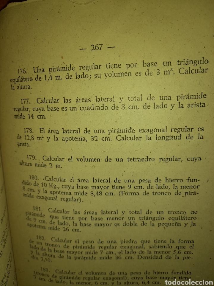 Libros de segunda mano: MATEMATICAS PARA EL 4 CUARTO CURSO DEL BACHILLERATO 1941 CON PROGRAMA BARATECH CIRIQUIAN - Foto 13