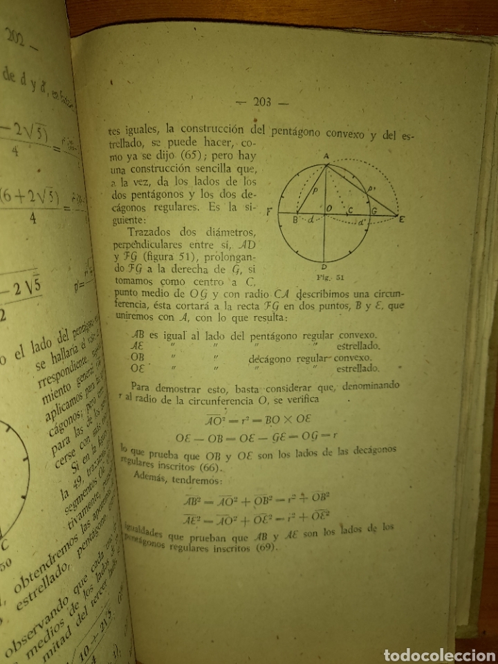 Libros de segunda mano: MATEMATICAS PARA EL 4 CUARTO CURSO DEL BACHILLERATO 1941 CON PROGRAMA BARATECH CIRIQUIAN - Foto 16