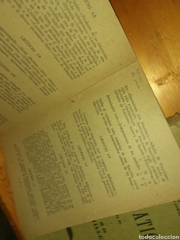 Libros de segunda mano: MATEMATICAS PARA EL 4 CUARTO CURSO DEL BACHILLERATO 1941 CON PROGRAMA BARATECH CIRIQUIAN - Foto 22