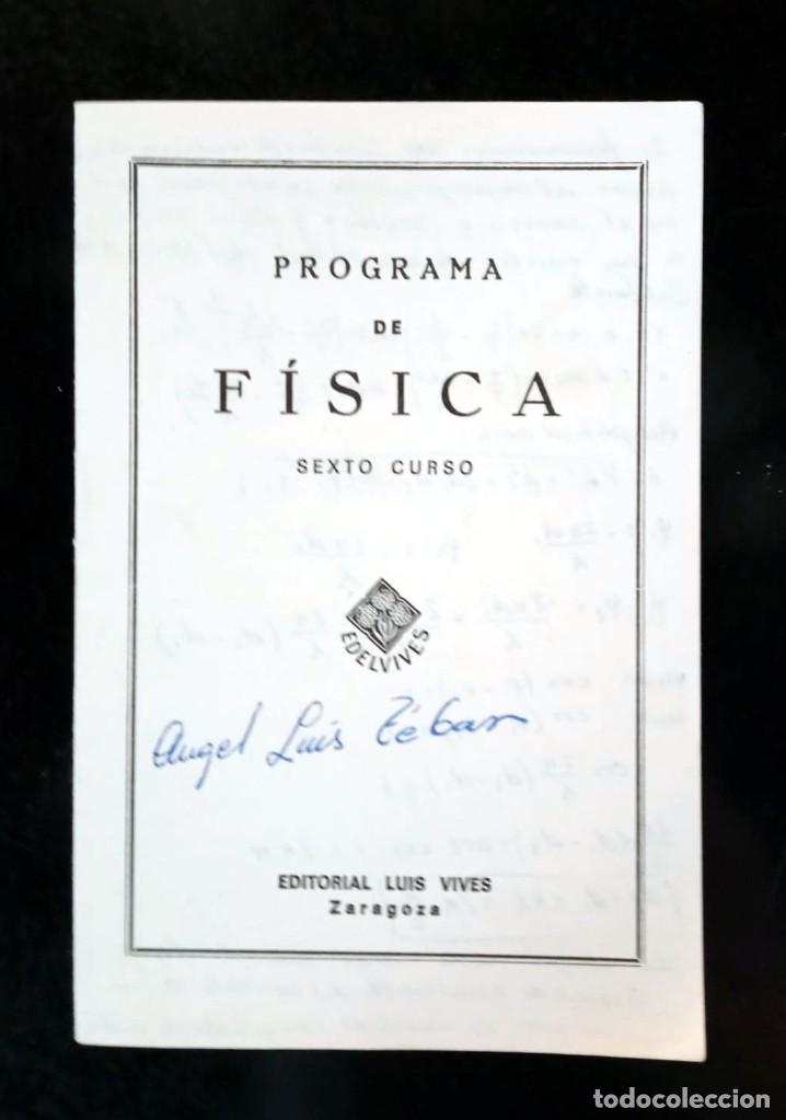 Libros de segunda mano: F&iacute;sica - Luis Vives - 6 Sexto curso - Foto 5
