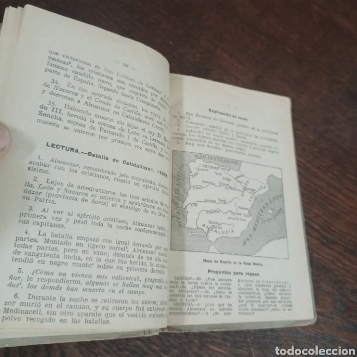 Libros de segunda mano: HISTORIA DE ESPA&Ntilde;A ( PRIMER GRADO ) EDICIONES BRU&Ntilde;O 1944 - Foto 4