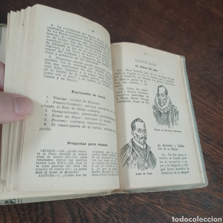 Libros de segunda mano: HISTORIA DE ESPA&Ntilde;A ( PRIMER GRADO ) EDICIONES BRU&Ntilde;O 1944 - Foto 5