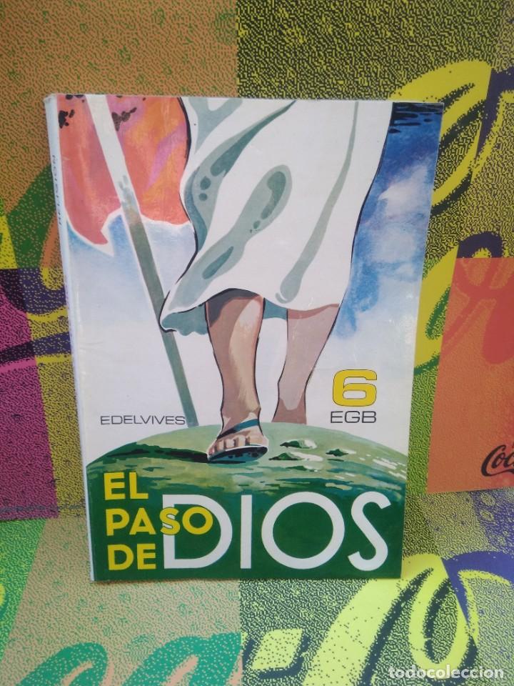 Libros de segunda mano: Libro Texto El paso de Dios 6 EGB Edelvives - Foto 1