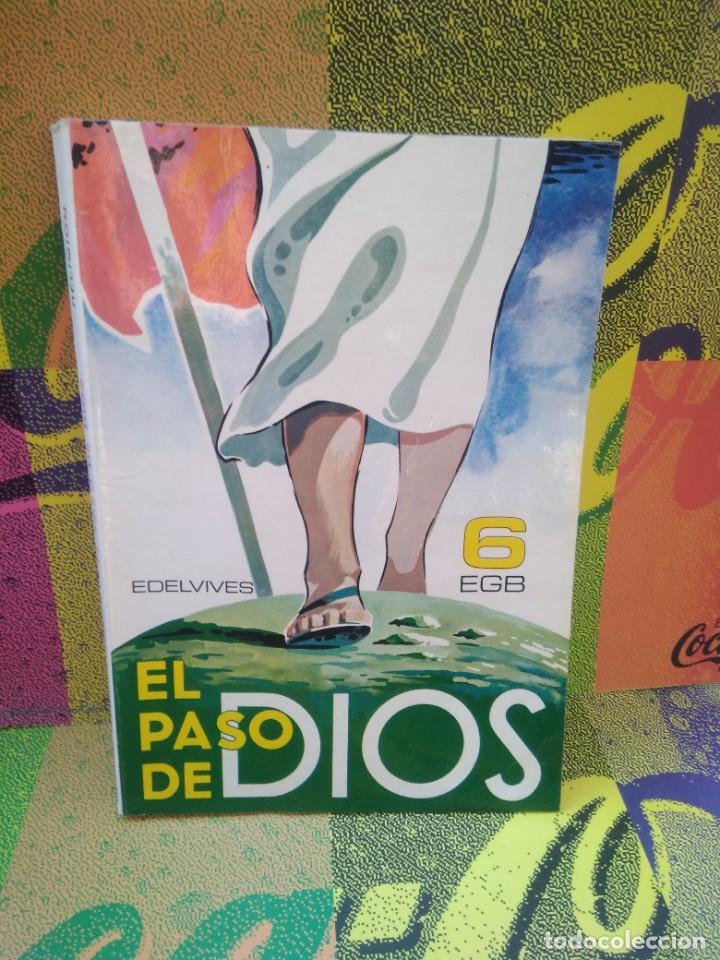 Libros de segunda mano: Libro Texto El paso de Dios 6 EGB Edelvives - Foto 2