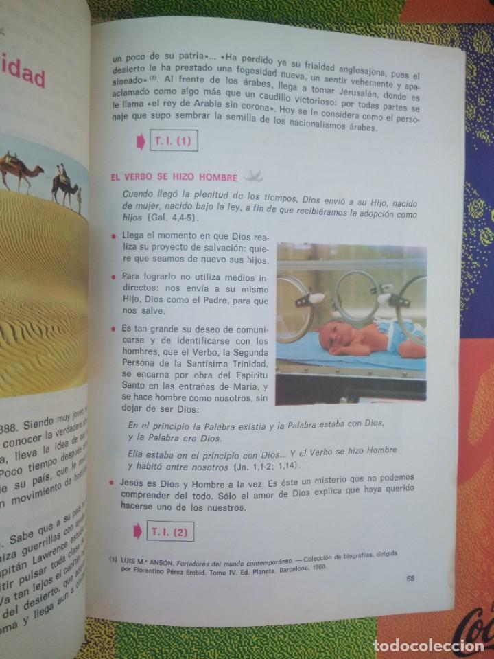 Libros de segunda mano: Libro Texto El paso de Dios 6 EGB Edelvives - Foto 5