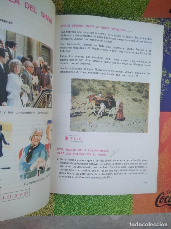 Libros de segunda mano: Libro Texto El paso de Dios 6 EGB Edelvives - Foto 9