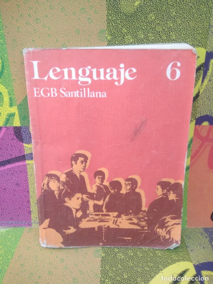 Libros de segunda mano: Libro Texto Lenguaje 6 EGB Santillana - Foto 1