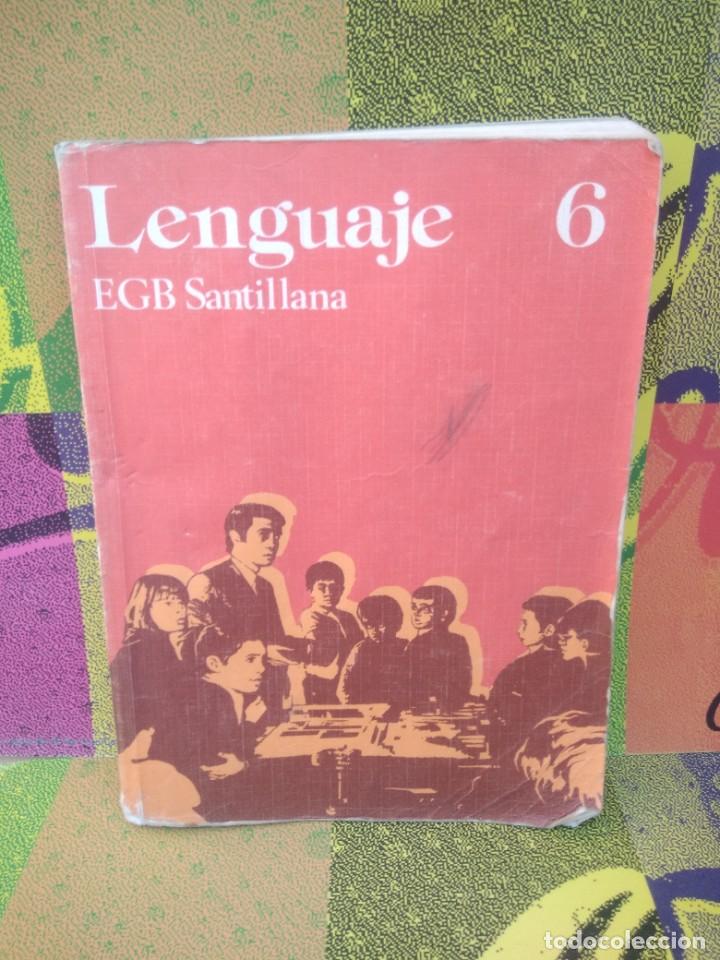 Libros de segunda mano: Libro Texto Lenguaje 6 EGB Santillana - Foto 2