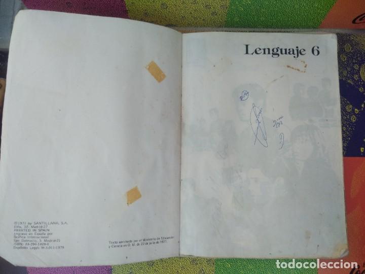 Libros de segunda mano: Libro Texto Lenguaje 6 EGB Santillana - Foto 6