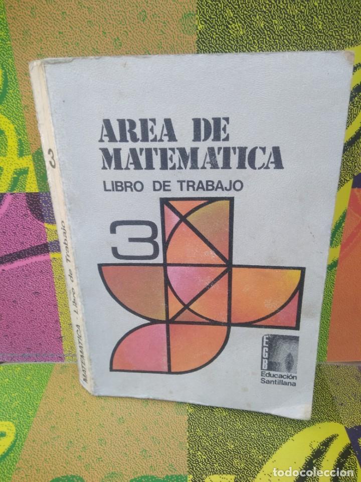 Libros de segunda mano: Libro Texto Area de matematica libro de trabajo 3 EGB Santillana - Foto 2