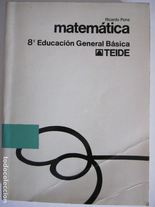 Libros de segunda mano: libro matematica ricardo pons 8&ordm;educacion general basica teide - Foto 1