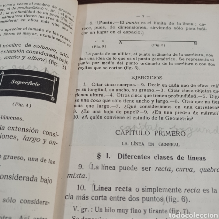 Libros de segunda mano: GEOMETRIA ( PRIMER GRADO ) F.T.D. FTD - Foto 5