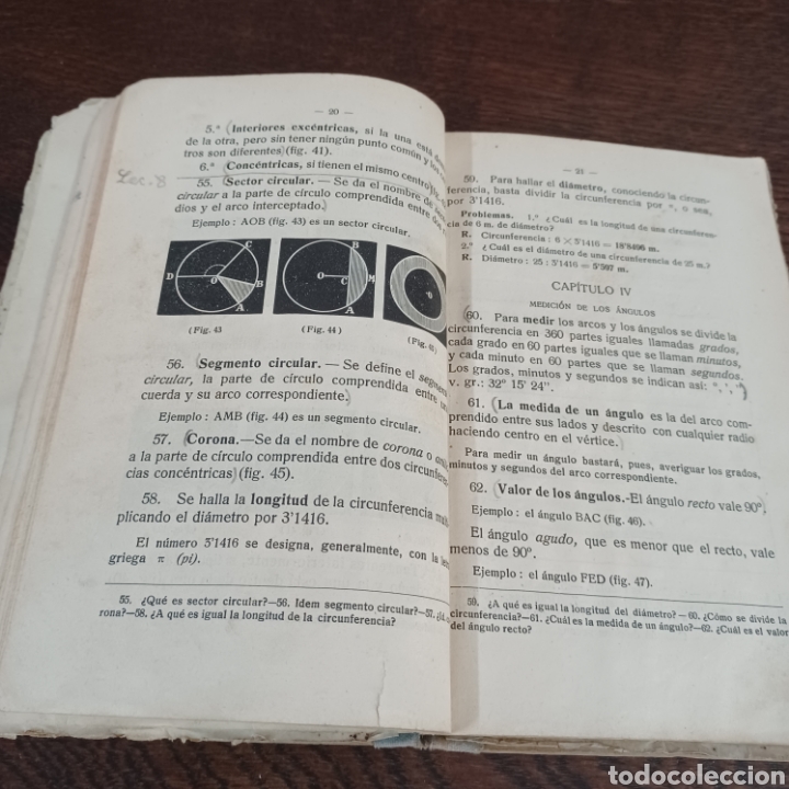Libros de segunda mano: GEOMETRIA ( PRIMER GRADO ) F.T.D. FTD - Foto 7