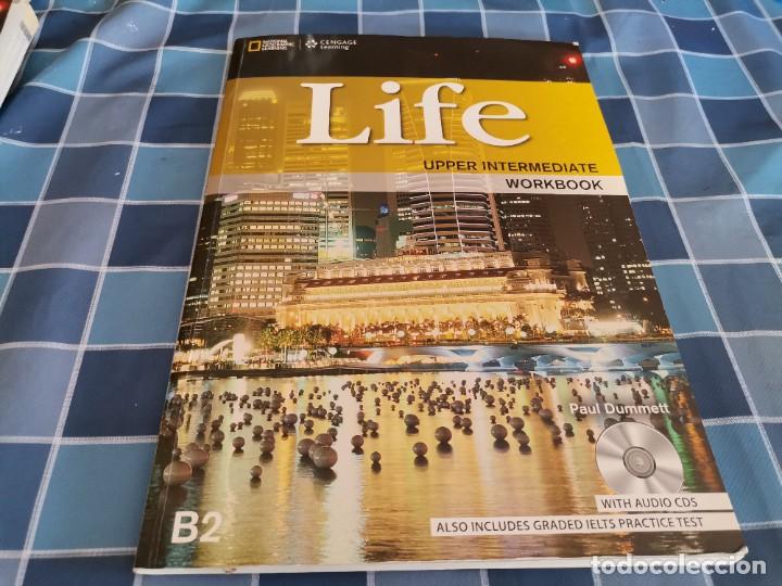 Libros de segunda mano: LIFE B2 UPPER INTERMEDIATE WORKBOOK CON CD NATIONAL GEOGRAPHIC LEARNING 2013 - Foto 1