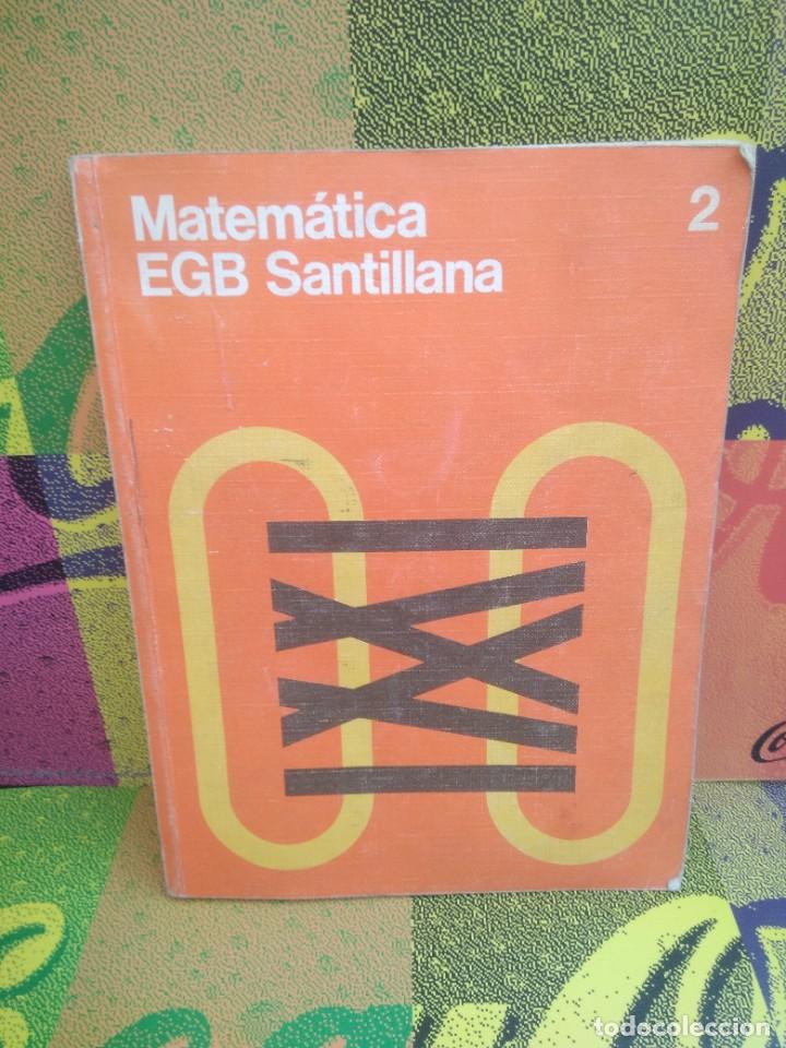Libros de segunda mano: Libro Texto Matematica 2 EGB Santillana - Foto 1