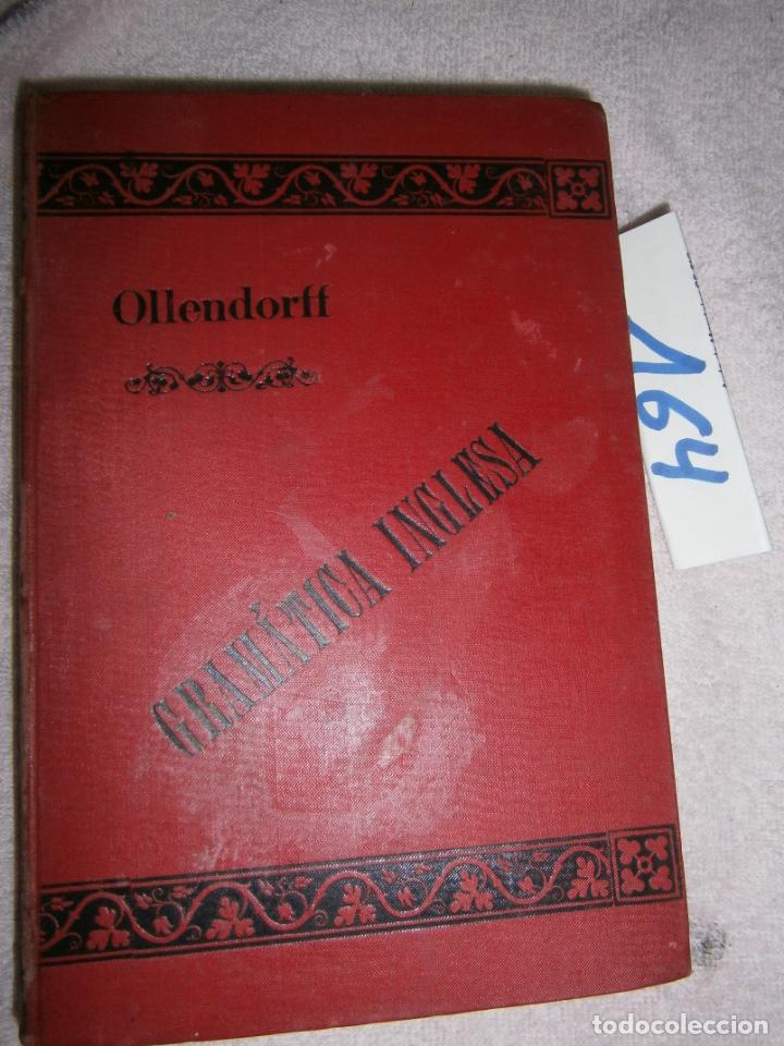 Libros de segunda mano: ANTIGUO LIBRO DE TEXTO - GRAMATICA INGLESA Y METODO PARA APRENDERLA - Foto 1