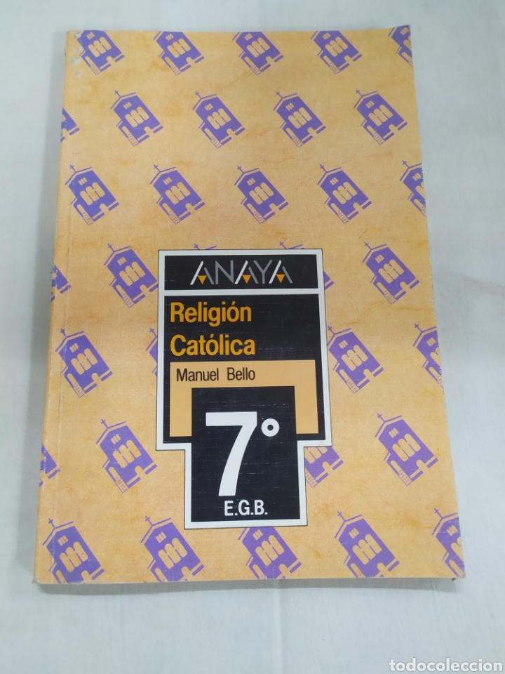 Libros de segunda mano: Religi&oacute;n cat&oacute;lica 7 EGB de Anaya - Foto 1