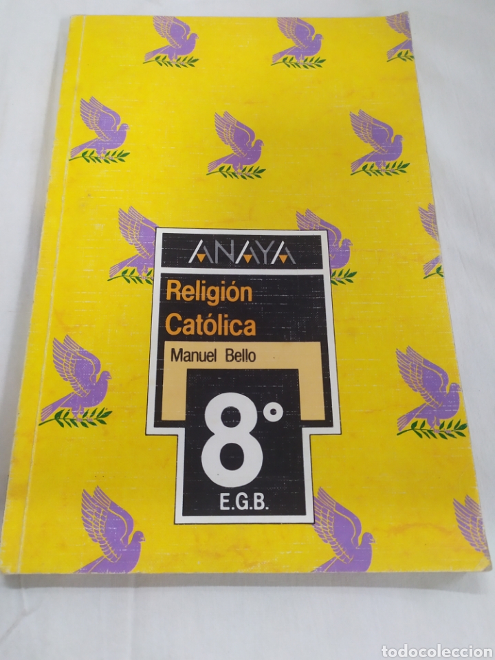 Libros de segunda mano: Religi&oacute;n cat&oacute;lica 8 EGB de Anaya - Foto 1