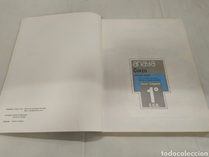 Libros de segunda mano: Corzo 1 EGB de Anaya - Foto 3