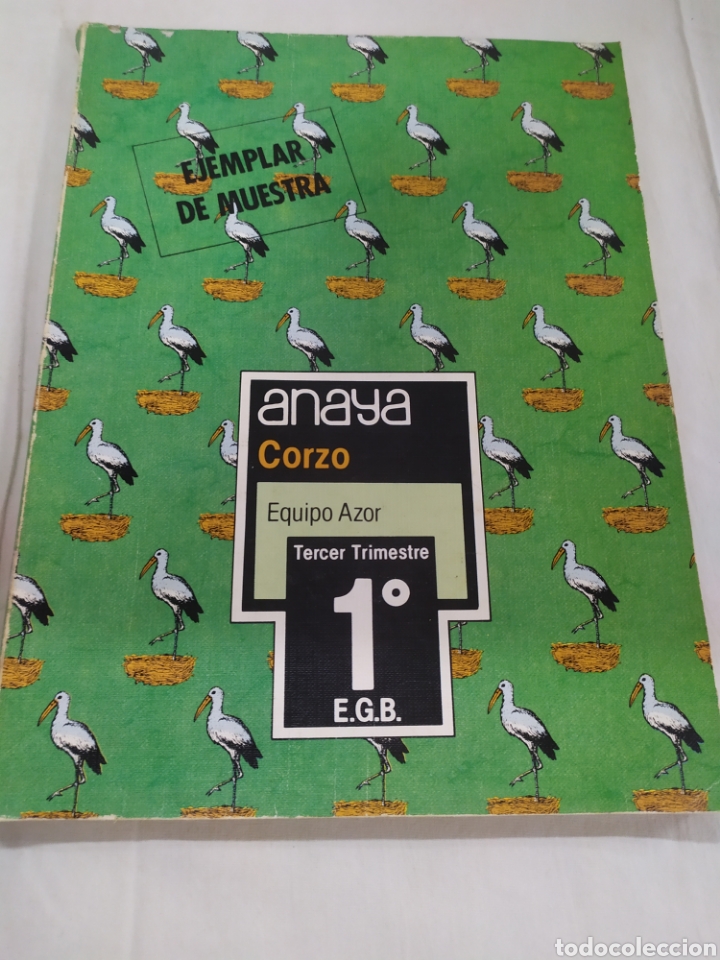 Libros de segunda mano: Corzo 1 EGB de Anaya - Foto 1