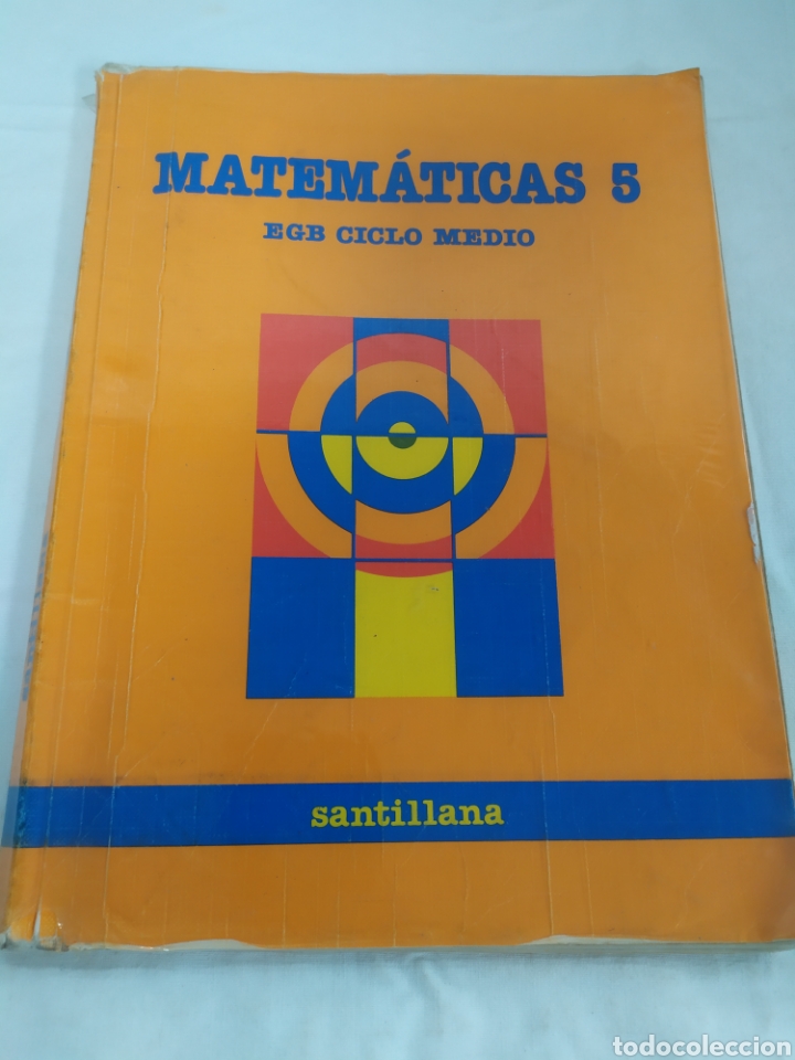 Libros de segunda mano: Matem&aacute;ticas 5 EGB de Santillana - Foto 1