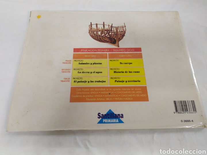 Libros de segunda mano: Educaci&oacute;n Art&iacute;stica 4 EGB de Santillana - Foto 2