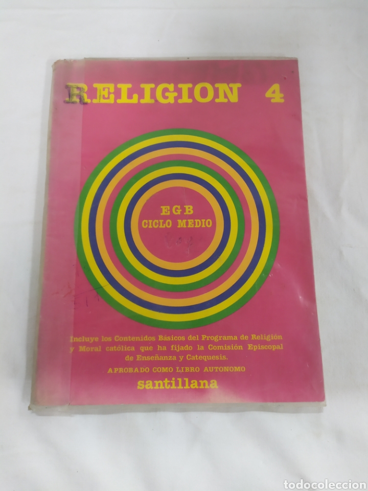 Libros de segunda mano: Religi&oacute;n 4 EGB de Santillana - Foto 1