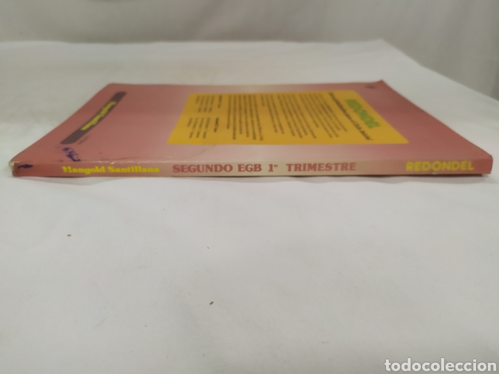 Libros de segunda mano: Redondel Segundo EGB de Mangold/Santillana - Foto 4