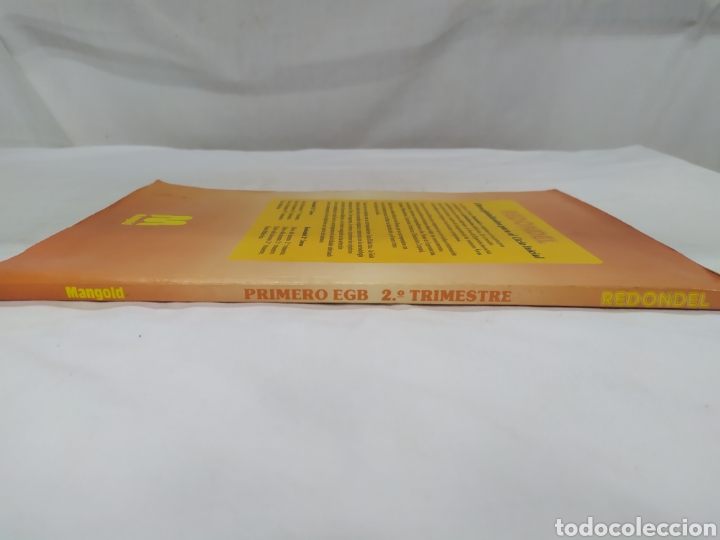 Libros de segunda mano: Redondel Segundo trimestre 1 EGB de Mangold - Foto 4
