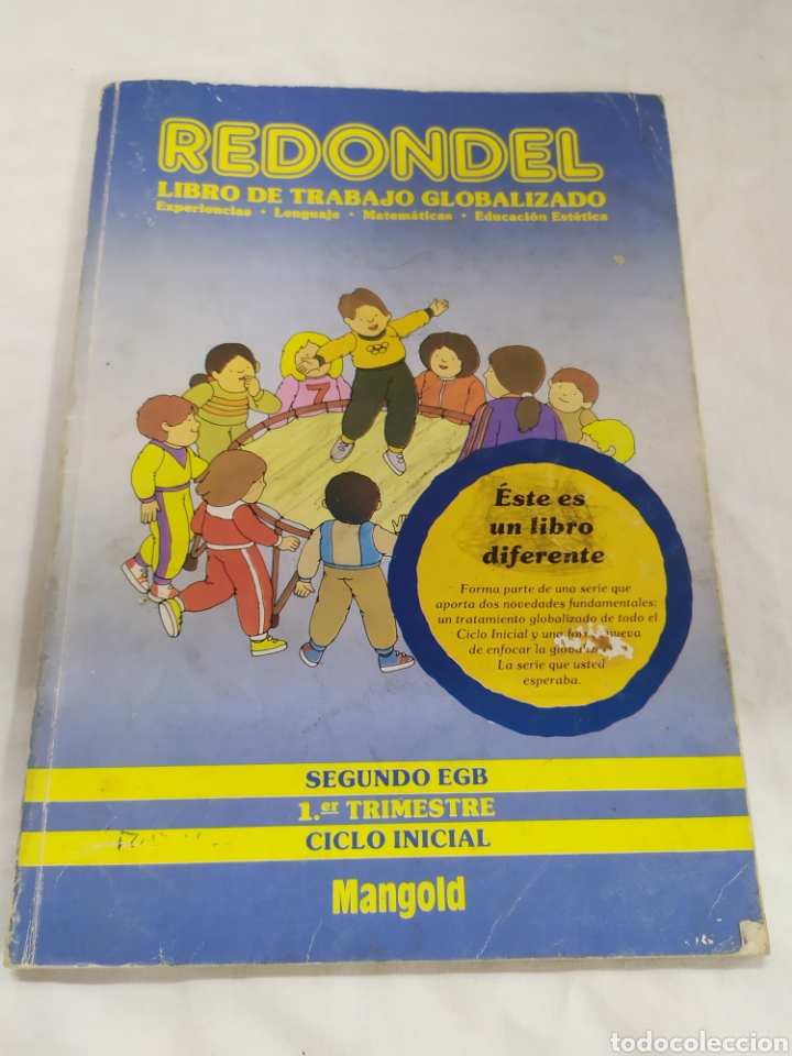 Libros de segunda mano: Redondel Primer trimestre 2 EGB de Mangold - Foto 1