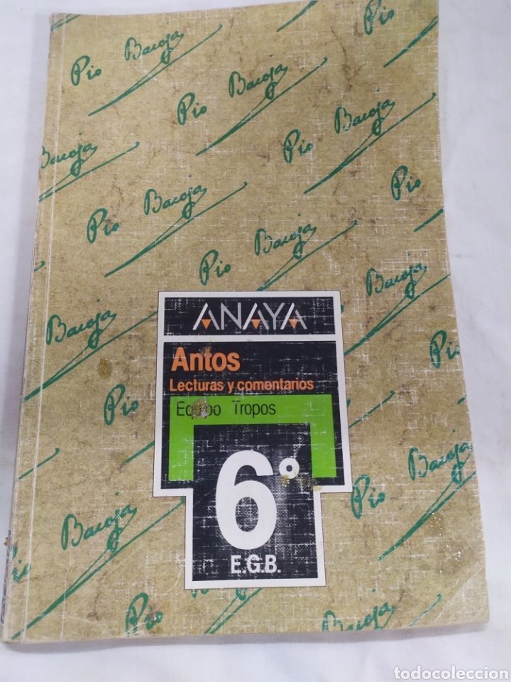 Libros de segunda mano: Antos Lecturas y Comentarios 6 EGB de Anaya - Foto 1