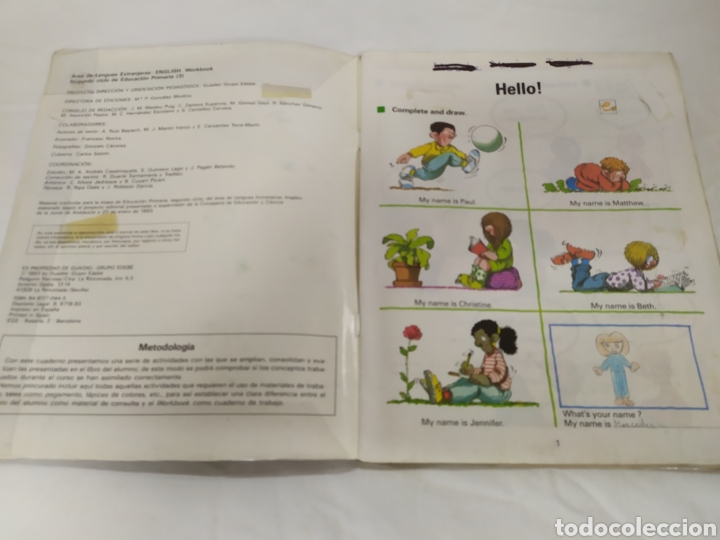Libros de segunda mano: Guadiel Workbook 3 primaria de Edeb&eacute; - Foto 3