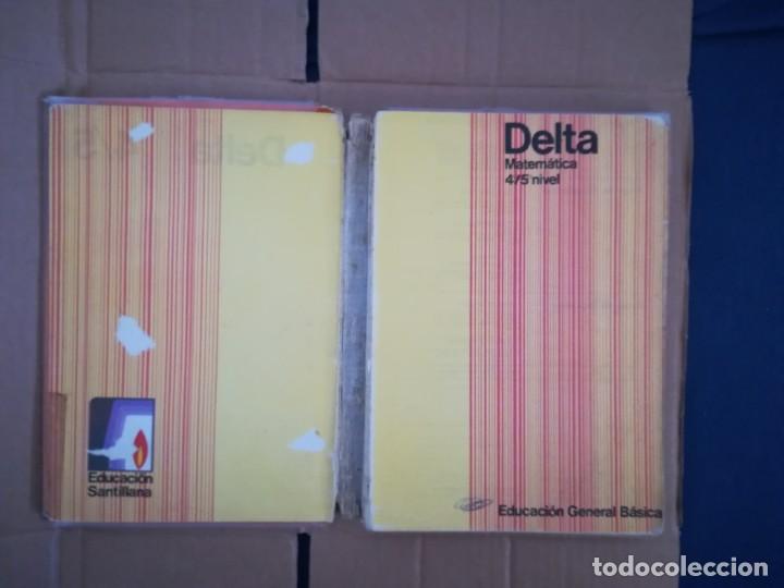 Libros de segunda mano: Libro de texto Delta Matematica 4/5 libro de consulta egb santillana 1971 ** - Foto 3