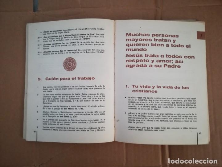 Libros de segunda mano: Libro de texto catecismo 4 1973 religion ** - Foto 5
