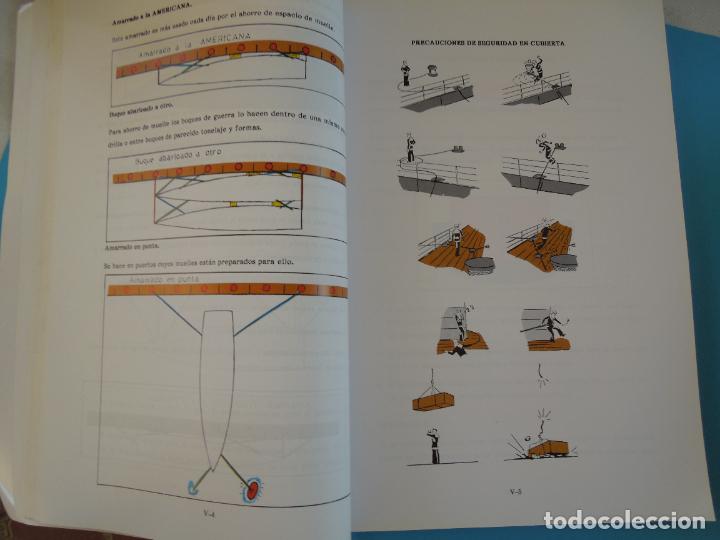 Libros de segunda mano: MANIOBRA , CONOCIMIENTOS BASICOS - DIRECCION DE ENSE&Ntilde;ANZA NAVAL - CENTRO DE AYUDAS DE LA ARMADA - Foto 3