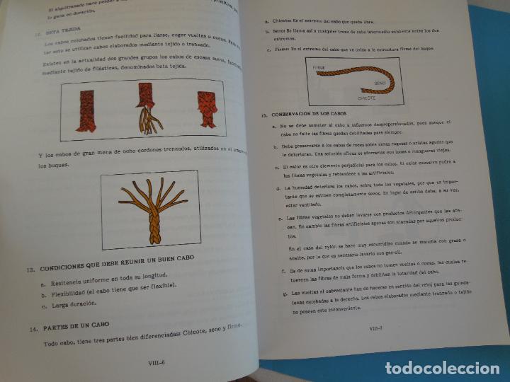 Libros de segunda mano: MANIOBRA , CONOCIMIENTOS BASICOS - DIRECCION DE ENSE&Ntilde;ANZA NAVAL - CENTRO DE AYUDAS DE LA ARMADA - Foto 5