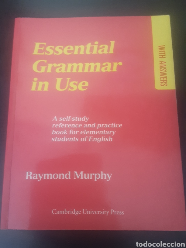 Libros de segunda mano: Essential Grammar in use Witherspoon answers. -Raymond Murphy- - Foto 1