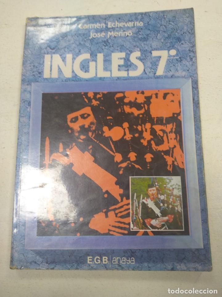 libro ingles anaya 7 egb est7 - Compra venta en todocoleccion