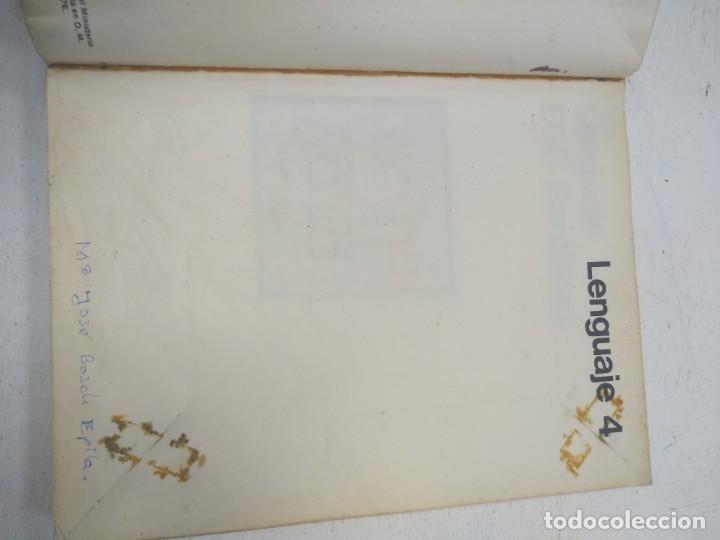 Libros de segunda mano: LIBRO LENGUAJE SANTILLANA 4 EGB EST7 - Foto 2