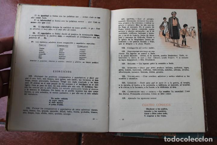 Libros de segunda mano: GRAMATICA SEGUNDO GRADO EDITORIAL LUIS VIVES S.A. - A&Ntilde;O 1954 - Foto 3