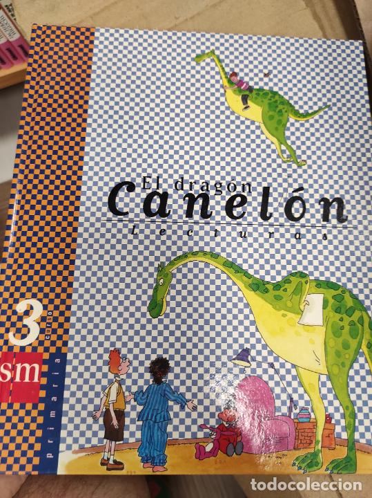 Libros de segunda mano: EL DRAGON CANELON - LECTURAS - 3&ordm; CURSO - EDICIONES SM - - Foto 1