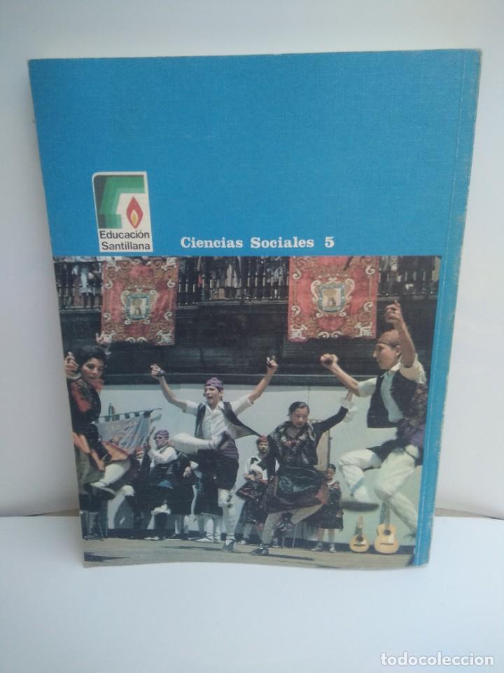 Libros de segunda mano: Libro Sociedad 80 Santillana 5 EGB - Foto 3
