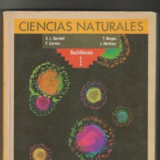 Libros de segunda mano: CIENCIAS NATURALES BACHILLERATO ANAYA MADRID 1989 PORTADA ALBERTO CORAZÓN. Lote 353508473