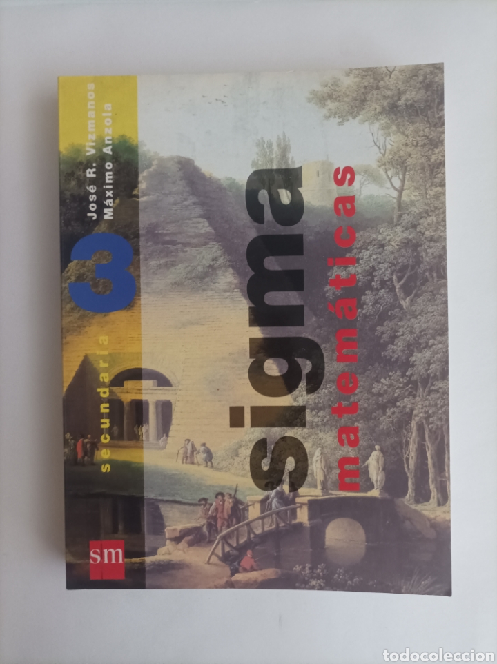 Libros de segunda mano: SIGMA, MATEM&Aacute;TICAS. 3 Secundaria + Solucionario - Foto 2