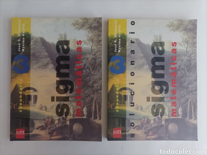 Libros de segunda mano: SIGMA, MATEM&Aacute;TICAS. 3 Secundaria + Solucionario - Foto 1