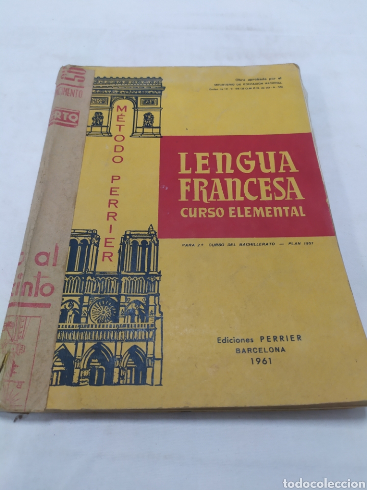 Libros de segunda mano: Lengua francesa, Ediciones Perrier, 1961 - Foto 1