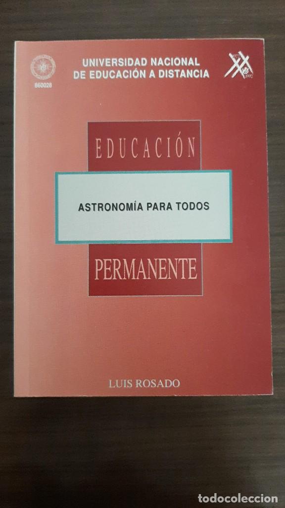 Libros de segunda mano: Astronom&iacute;a para todos. Luis Rosado. UNED - Foto 1