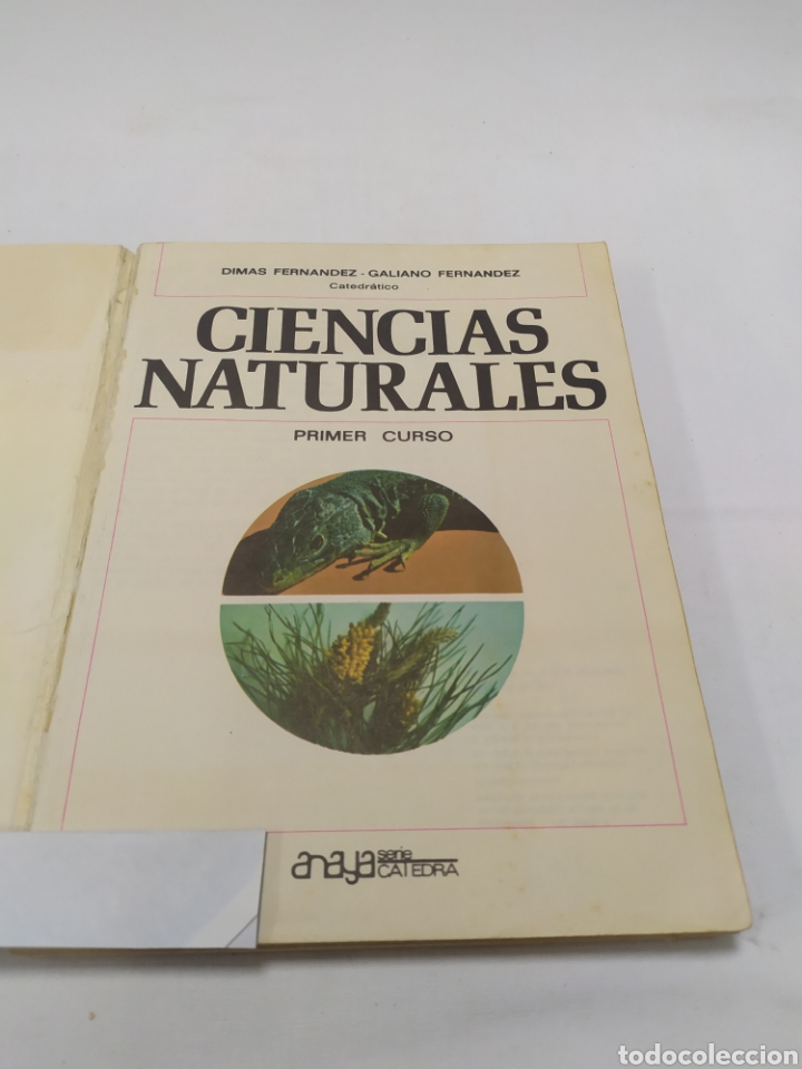 Libros de segunda mano: Ciencias naturales 1, Anaya, 1969 - Foto 3