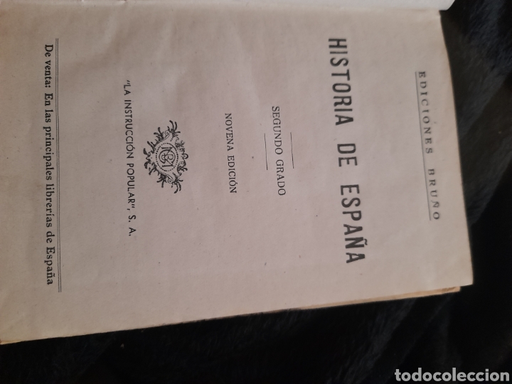 Libros de segunda mano: Edici&oacute;nes Bru&ntilde;o, Historia de Espa&ntilde;a Segundo grado - Foto 3